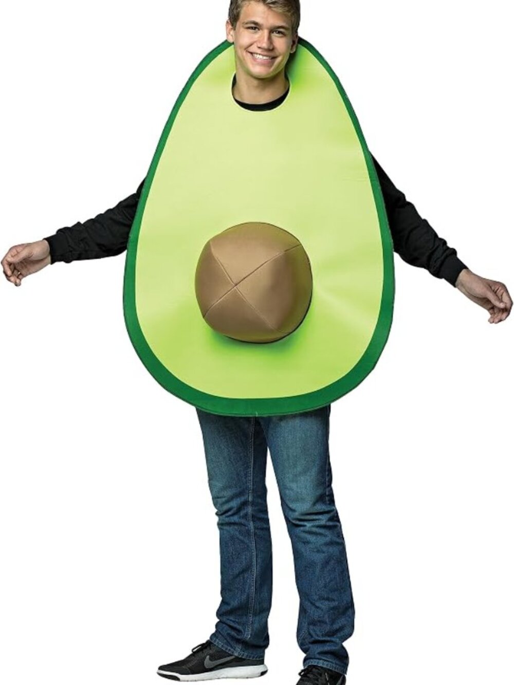 Brand New Rasta Imposta Adult Avocado, Green ONE SIZE Costume in Packaging